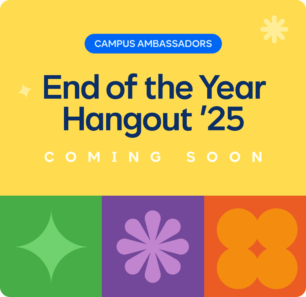 End of the Year Hangout (Campus Ambassadors)